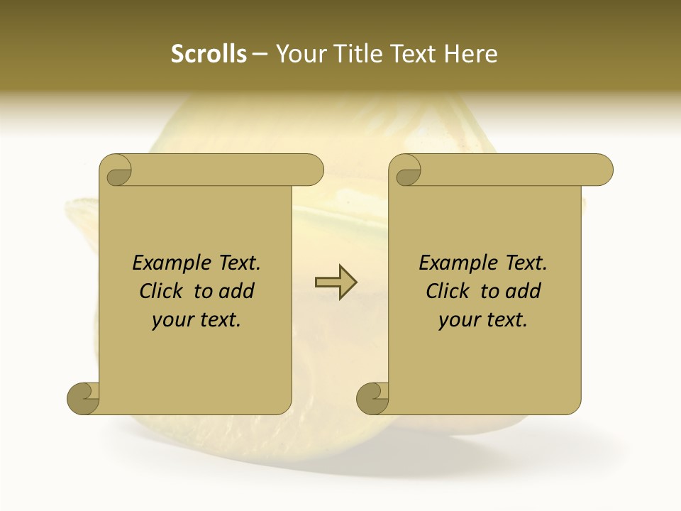 Dessert Tree Seed PowerPoint Template