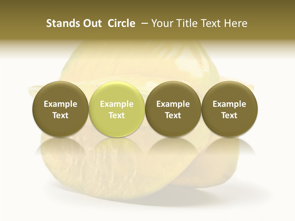 Dessert Tree Seed PowerPoint Template