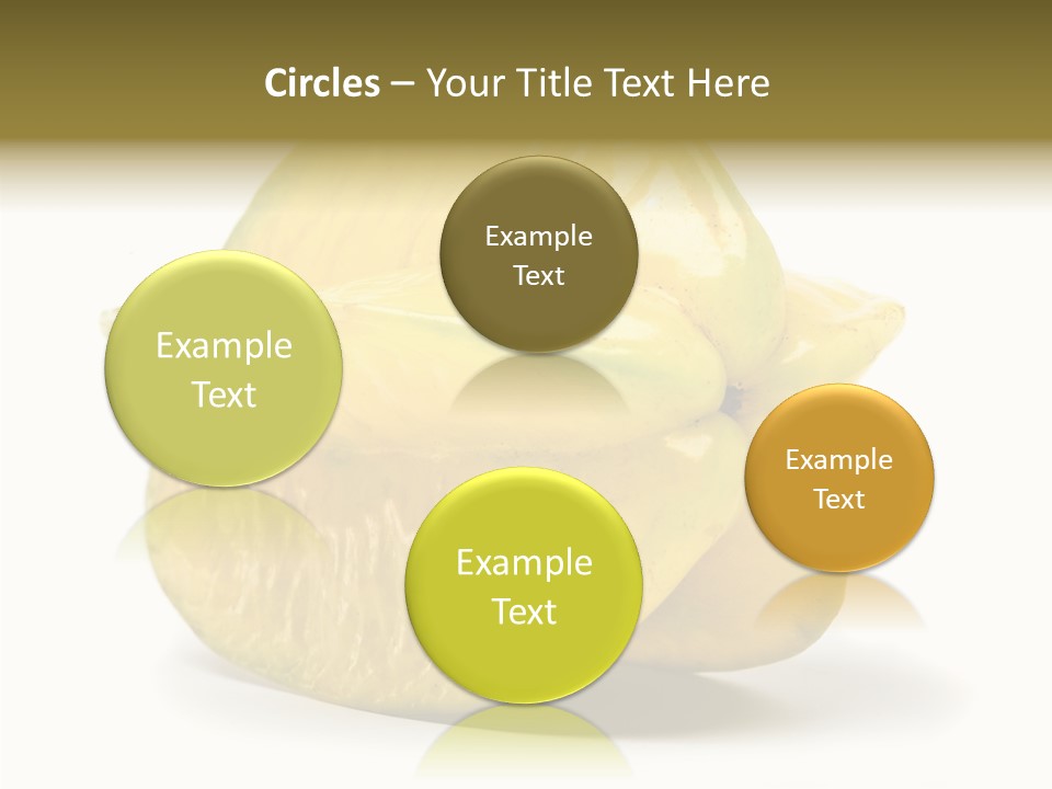 Dessert Tree Seed PowerPoint Template