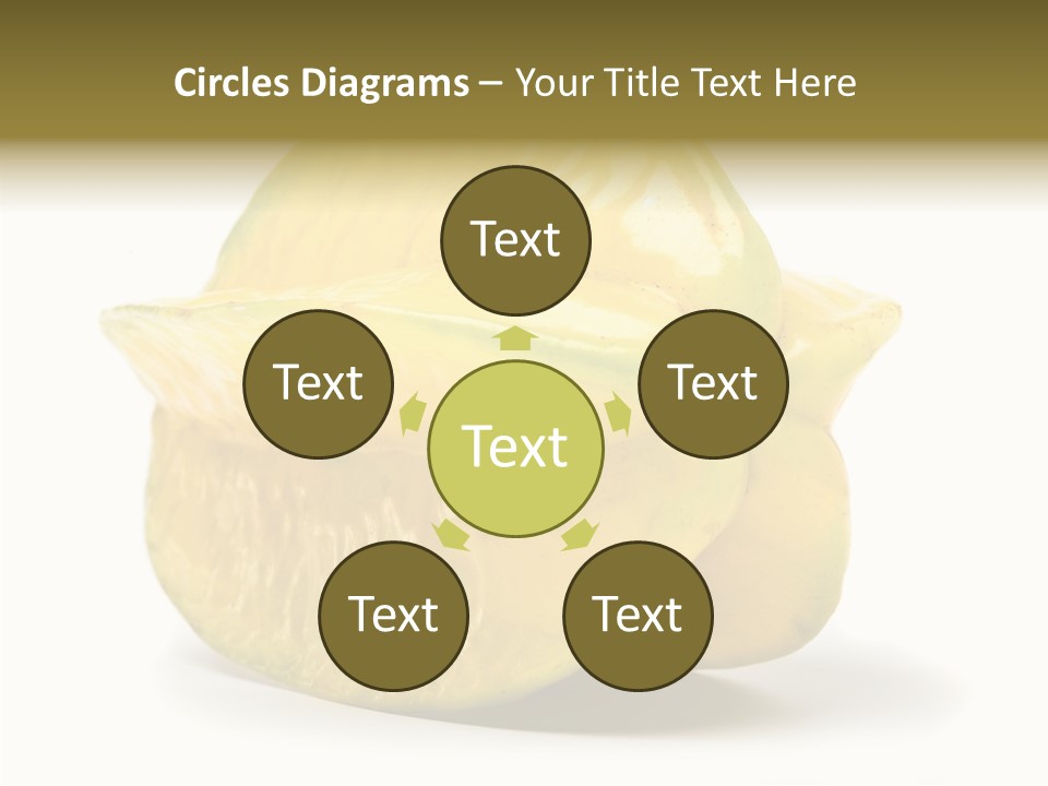 Dessert Tree Seed PowerPoint Template