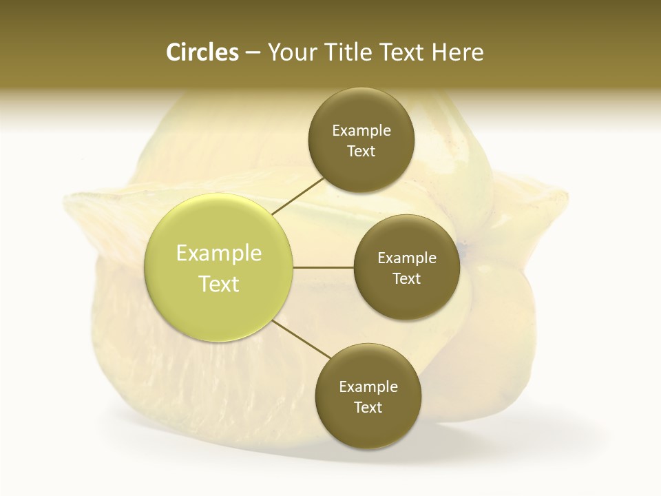 Dessert Tree Seed PowerPoint Template