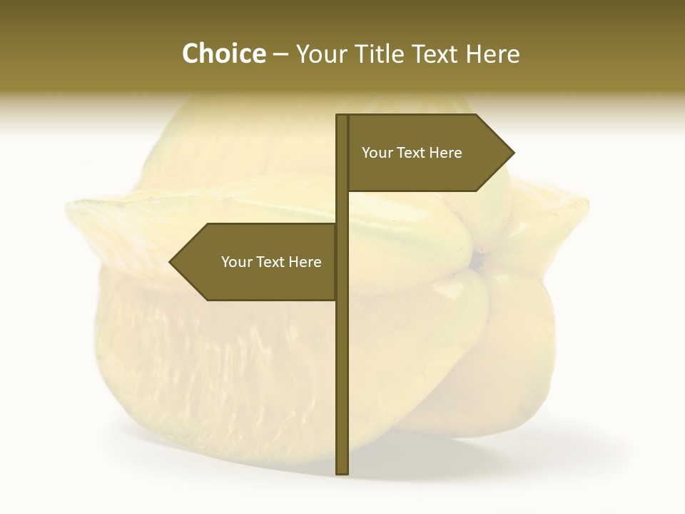 Dessert Tree Seed PowerPoint Template