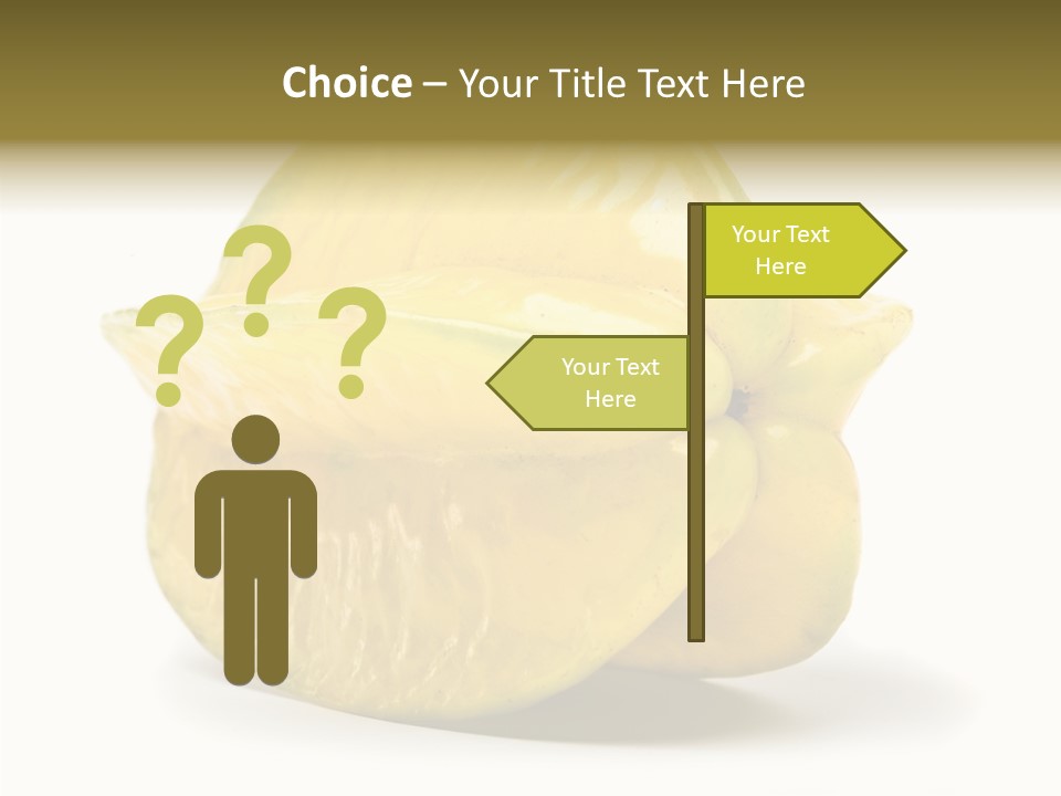 Dessert Tree Seed PowerPoint Template
