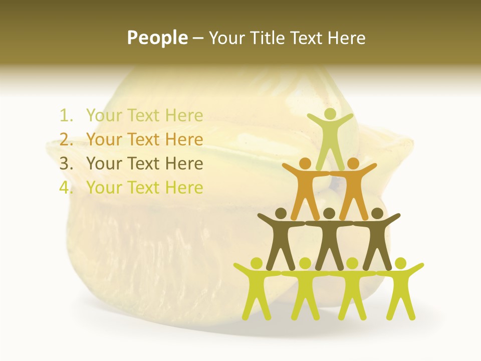 Dessert Tree Seed PowerPoint Template