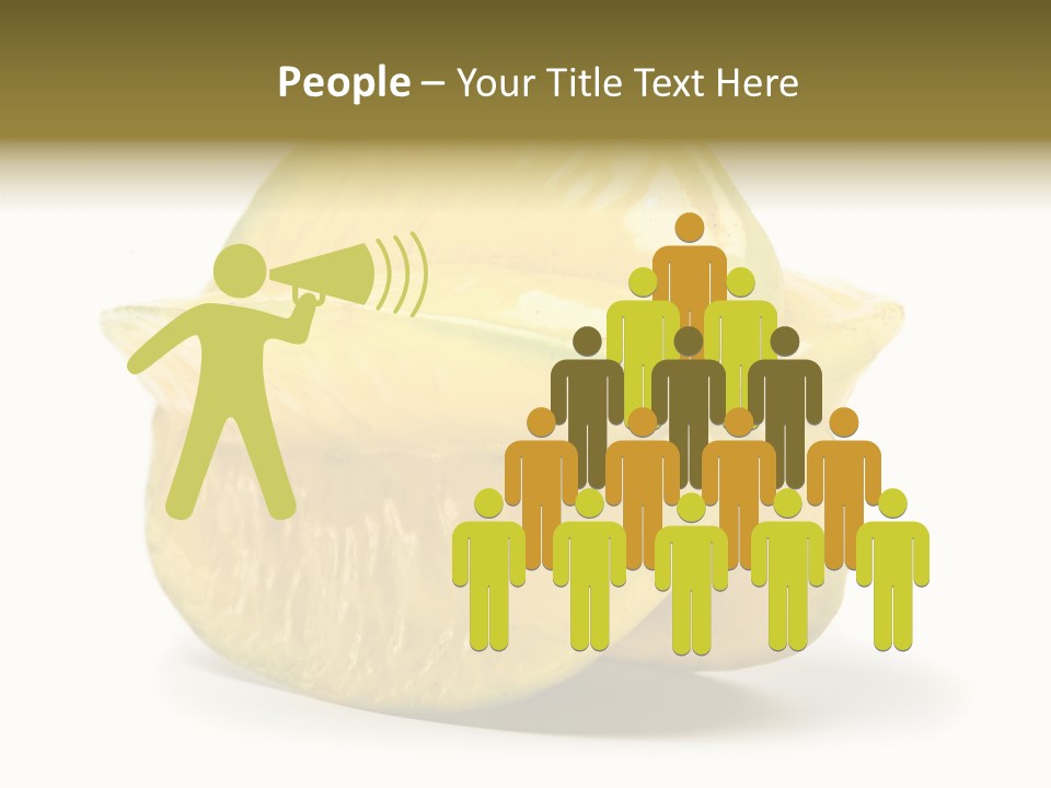 Dessert Tree Seed PowerPoint Template