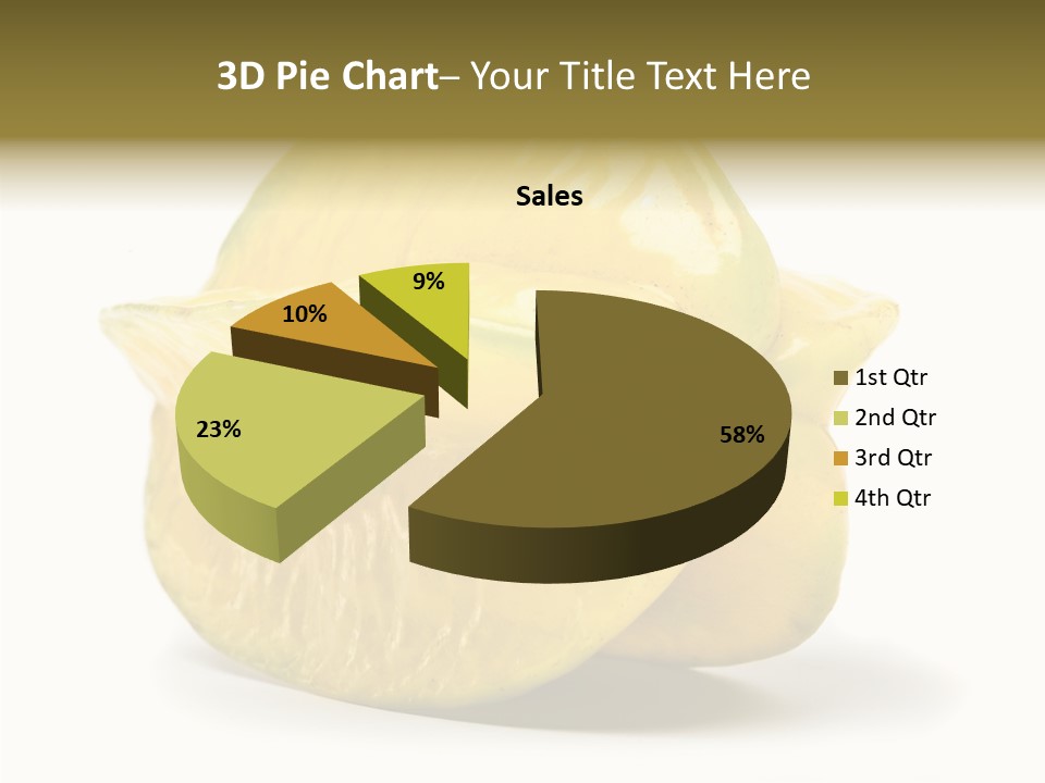 Dessert Tree Seed PowerPoint Template