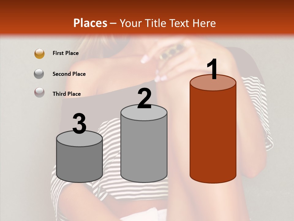 Happy Group Table PowerPoint Template