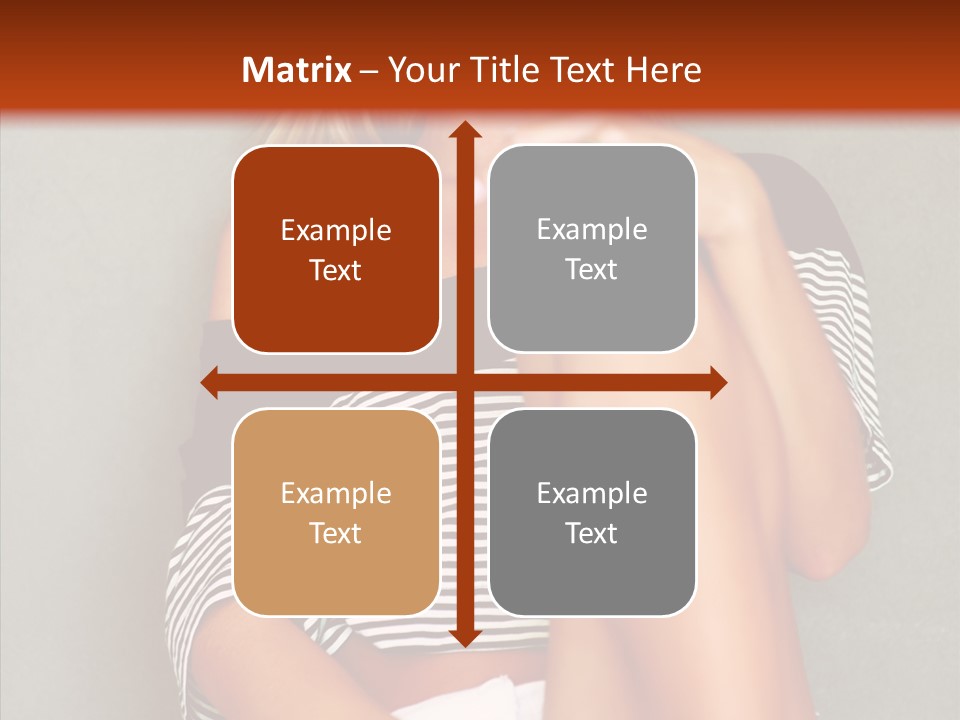 Happy Group Table PowerPoint Template