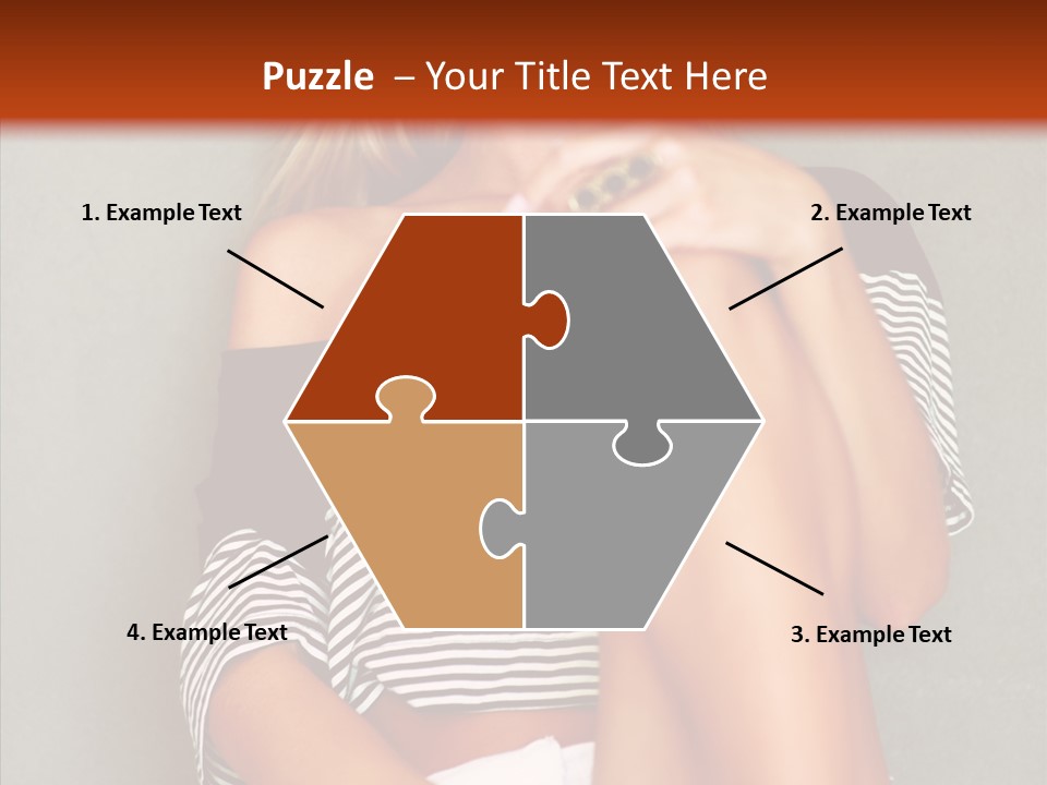 Happy Group Table PowerPoint Template