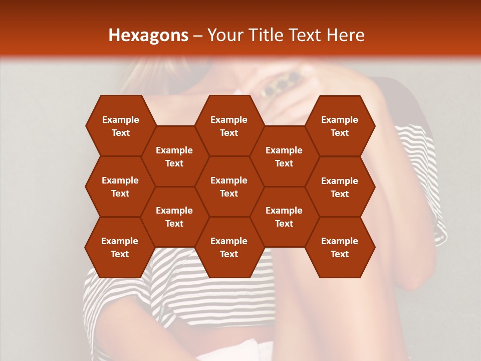 Happy Group Table PowerPoint Template