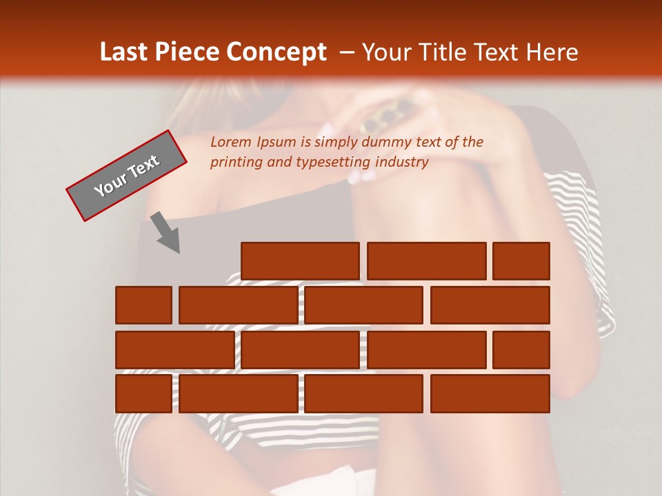 Happy Group Table PowerPoint Template