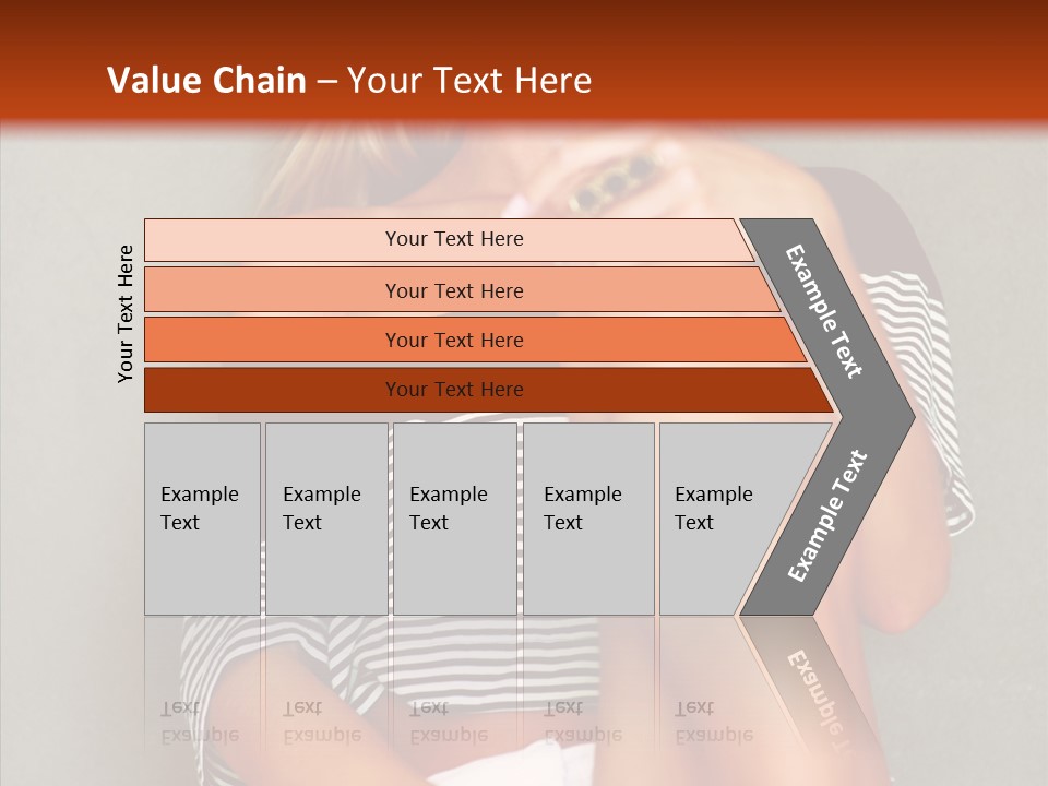 Happy Group Table PowerPoint Template