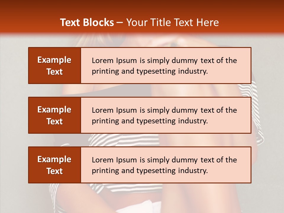 Happy Group Table PowerPoint Template