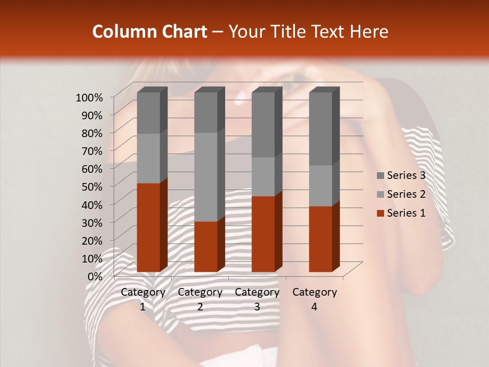 Happy Group Table PowerPoint Template