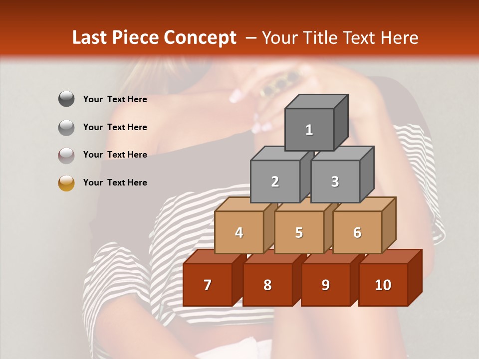Happy Group Table PowerPoint Template