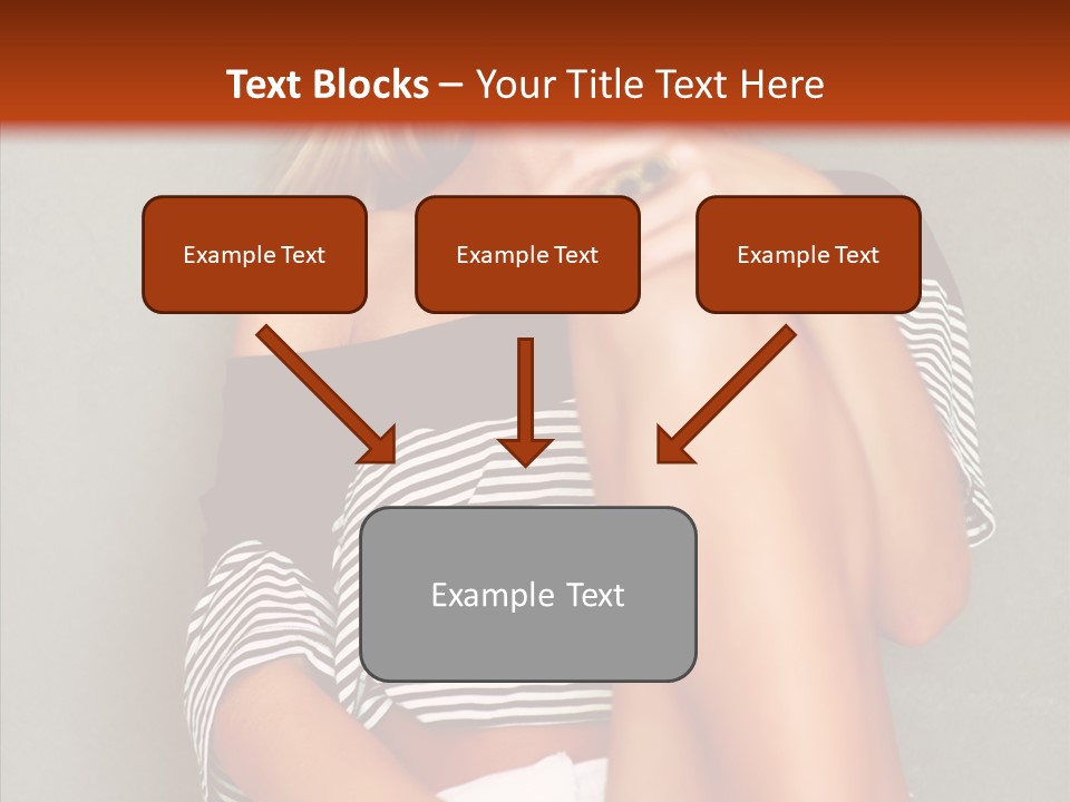 Happy Group Table PowerPoint Template