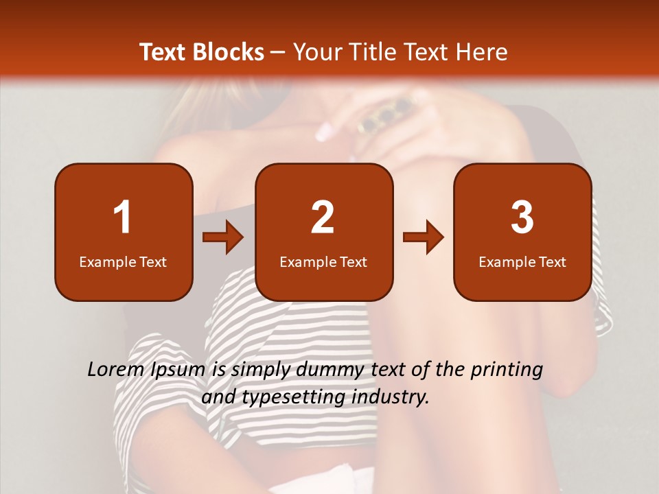 Happy Group Table PowerPoint Template