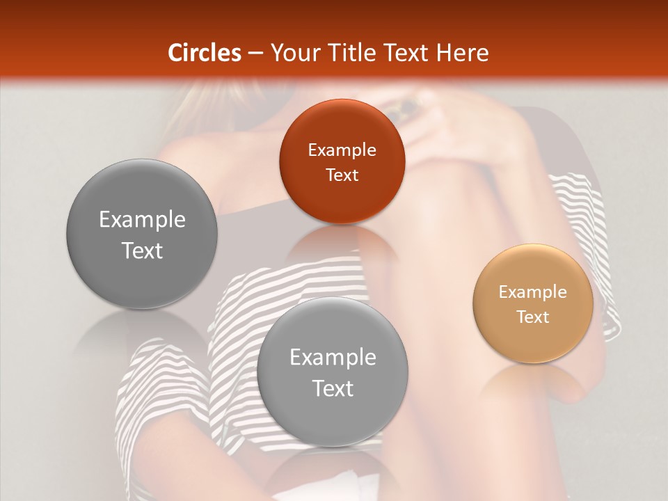 Happy Group Table PowerPoint Template