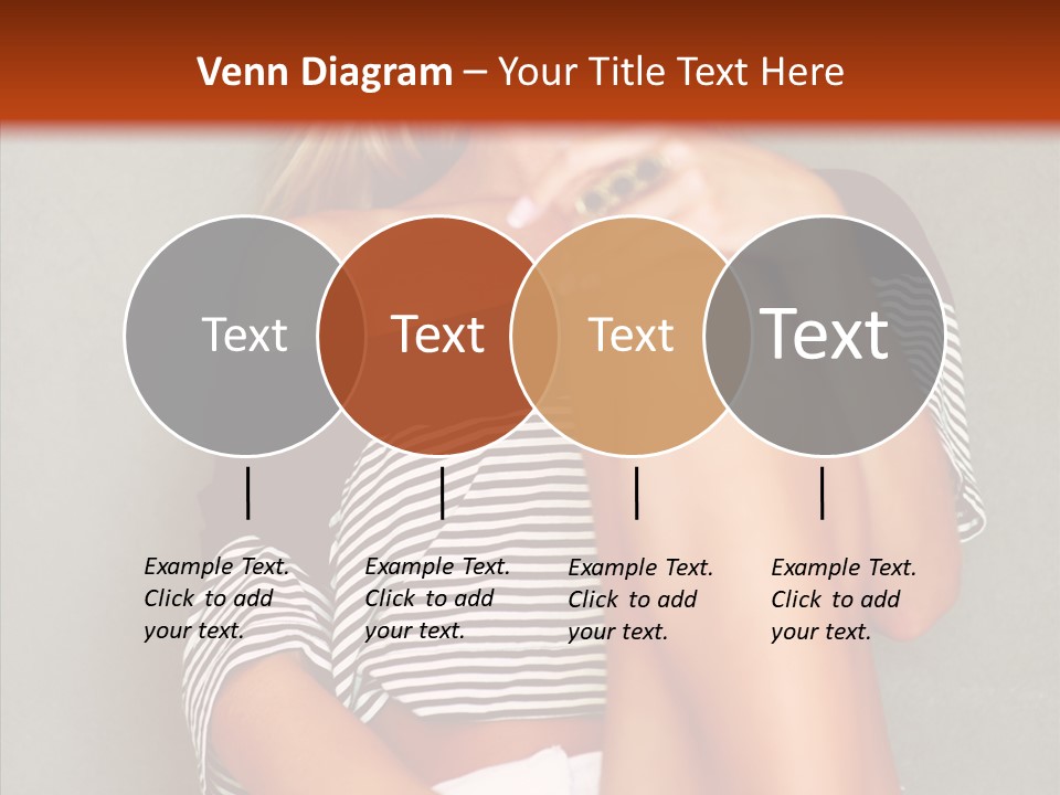 Happy Group Table PowerPoint Template
