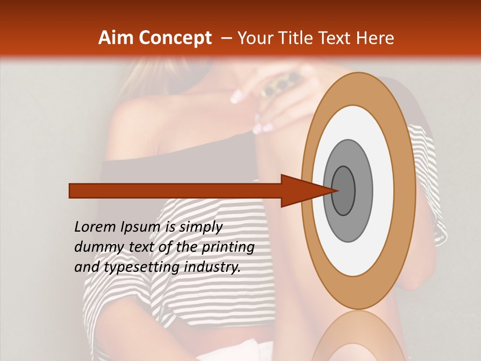 Happy Group Table PowerPoint Template