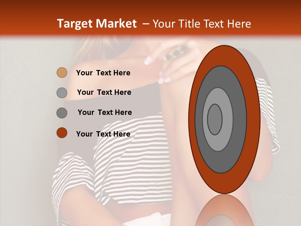 Happy Group Table PowerPoint Template