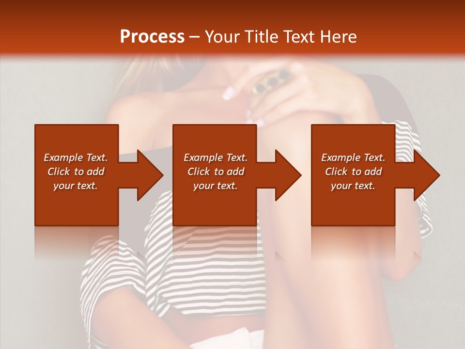 Happy Group Table PowerPoint Template