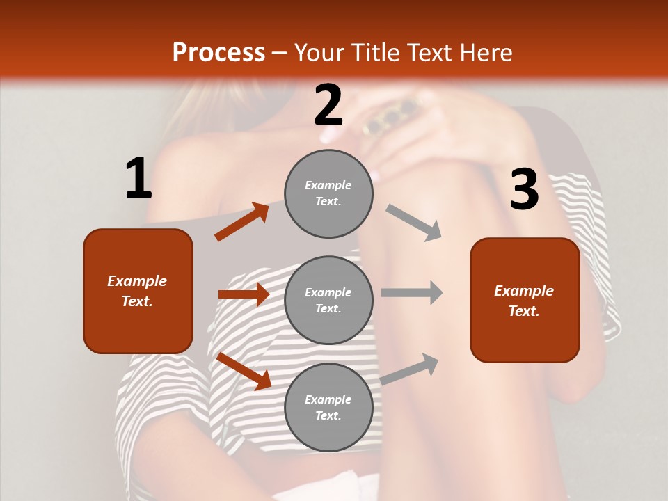 Happy Group Table PowerPoint Template