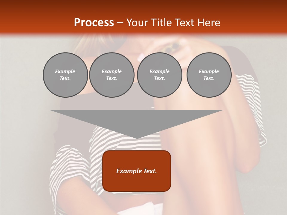 Happy Group Table PowerPoint Template