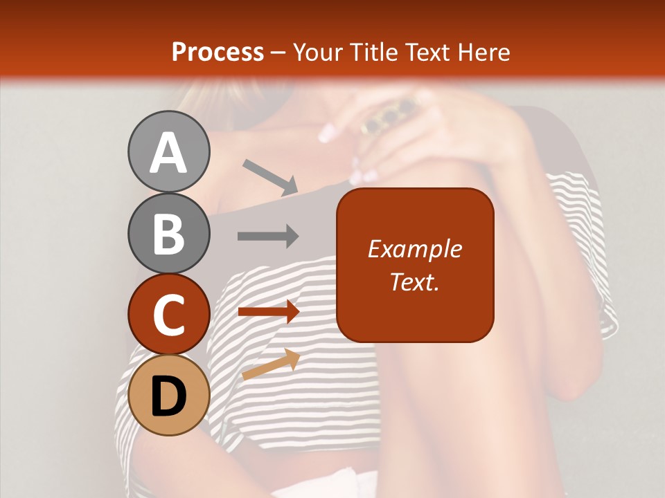 Happy Group Table PowerPoint Template