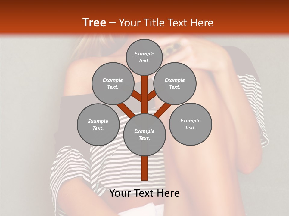 Happy Group Table PowerPoint Template