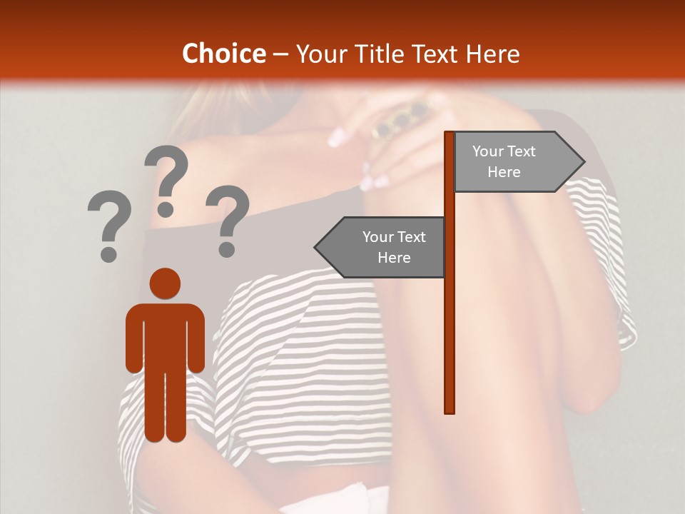 Happy Group Table PowerPoint Template