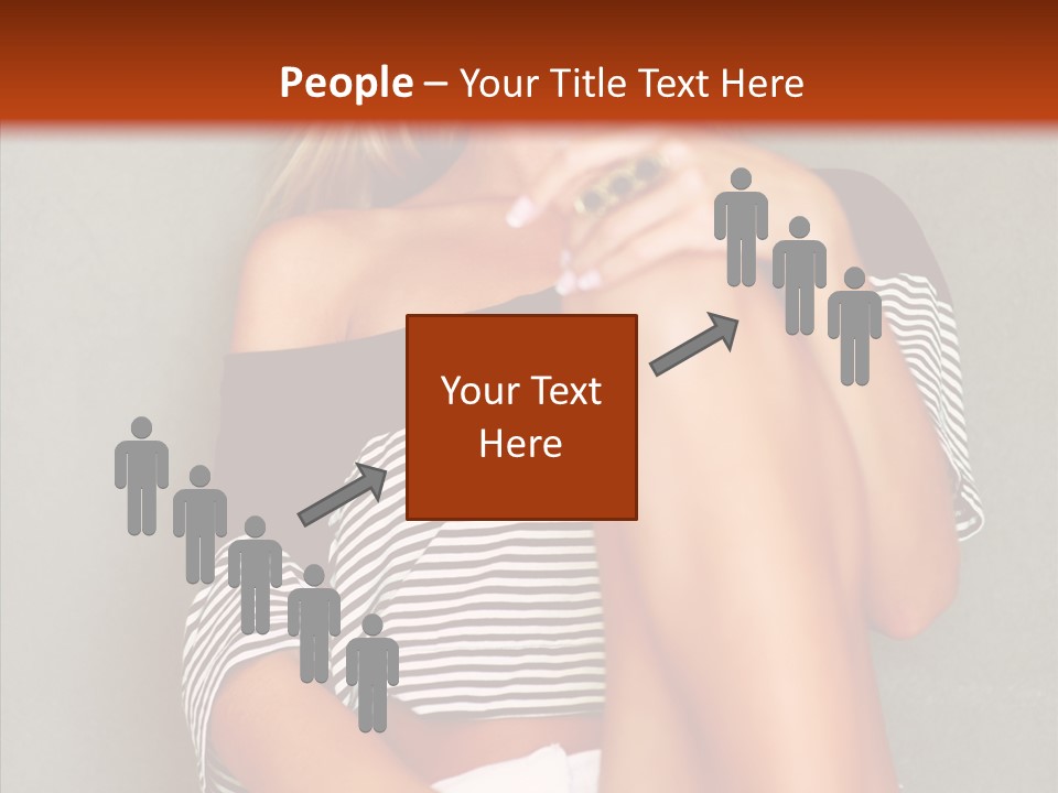 Happy Group Table PowerPoint Template