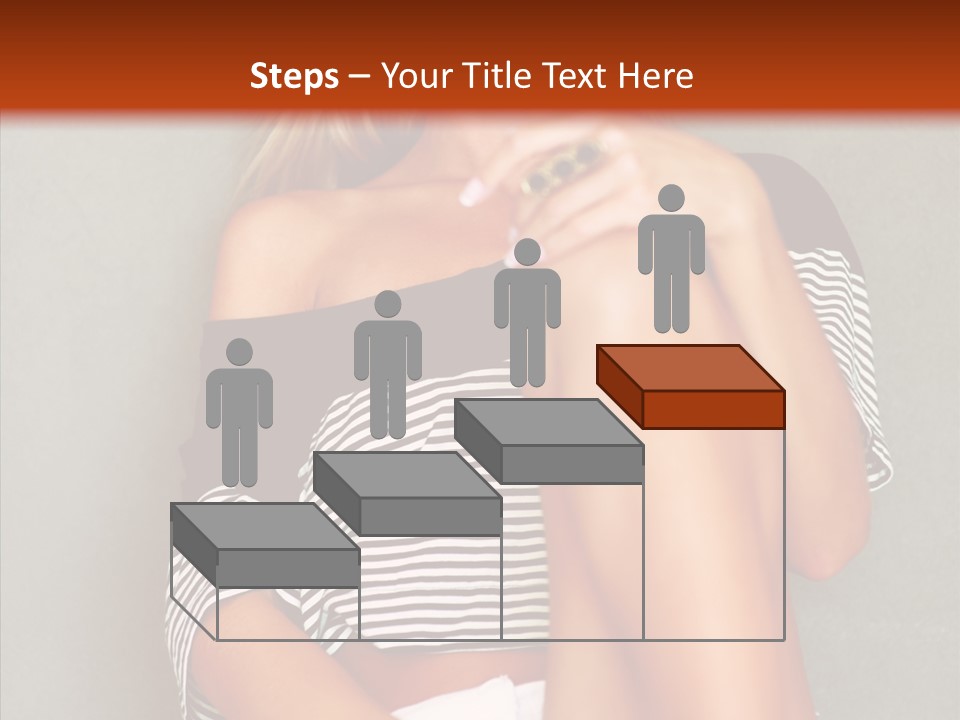 Happy Group Table PowerPoint Template