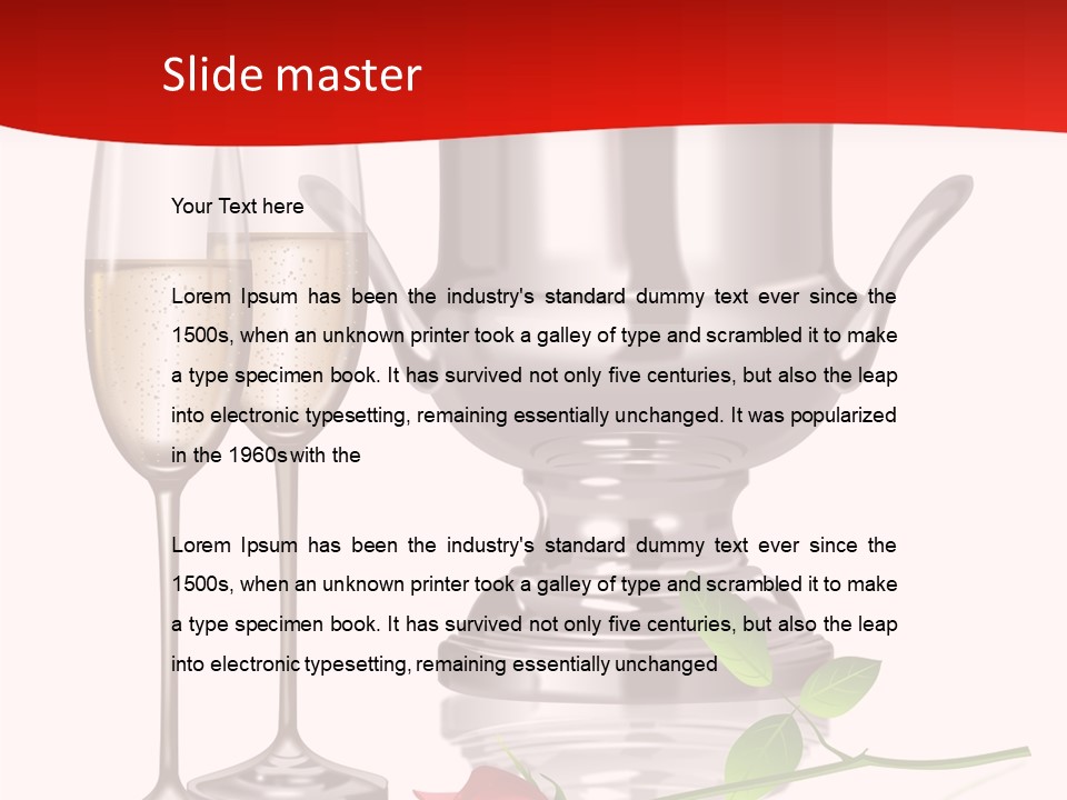 Holidays Love Flutes PowerPoint Template