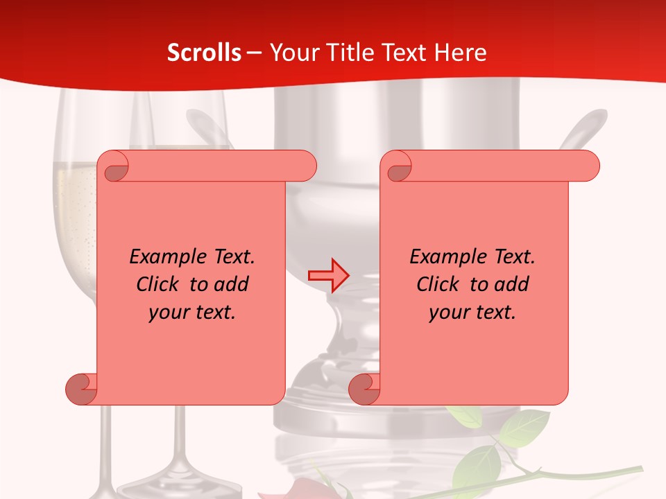 Holidays Love Flutes PowerPoint Template