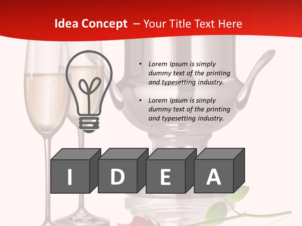 Holidays Love Flutes PowerPoint Template