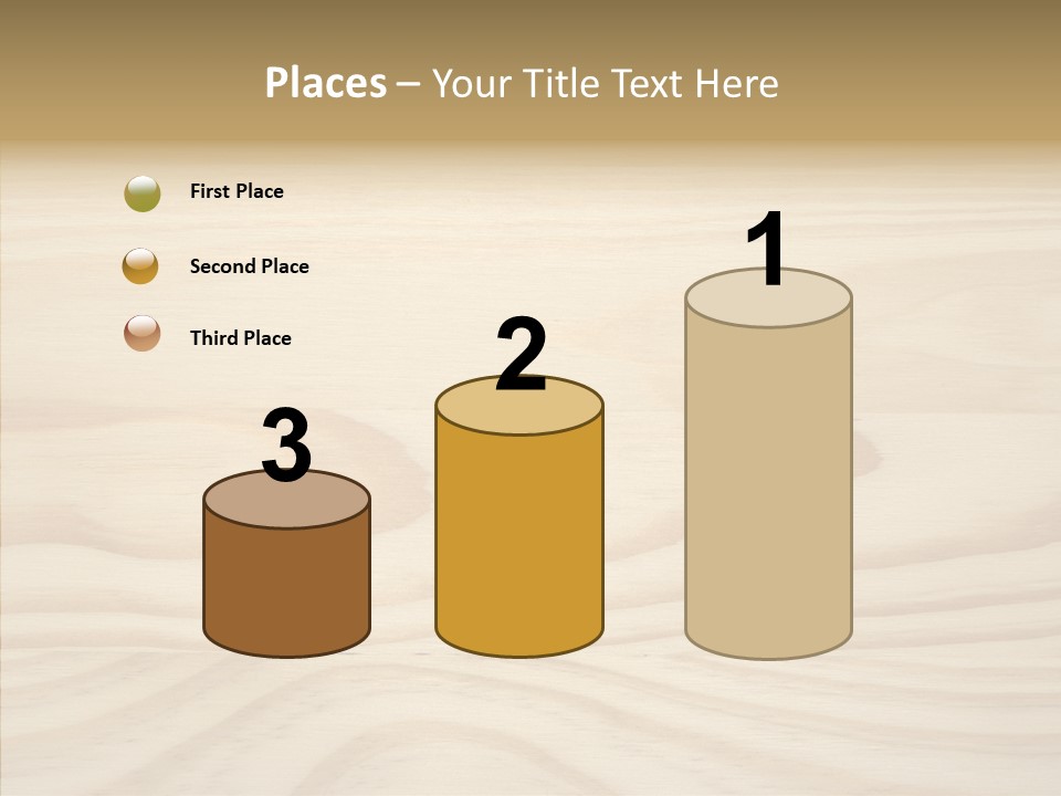 Texture Wooden Grain PowerPoint Template