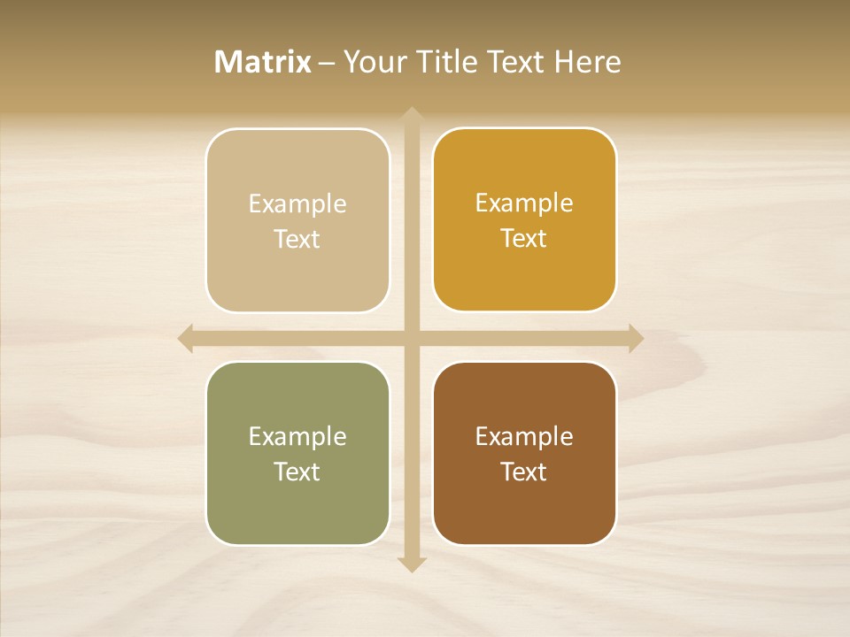Texture Wooden Grain PowerPoint Template