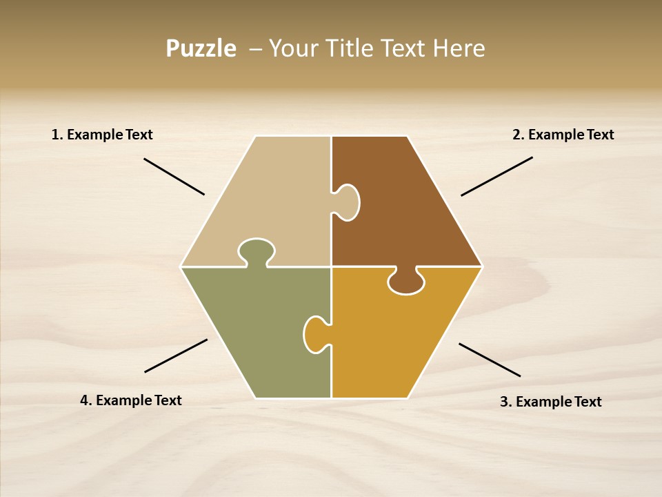 Texture Wooden Grain PowerPoint Template