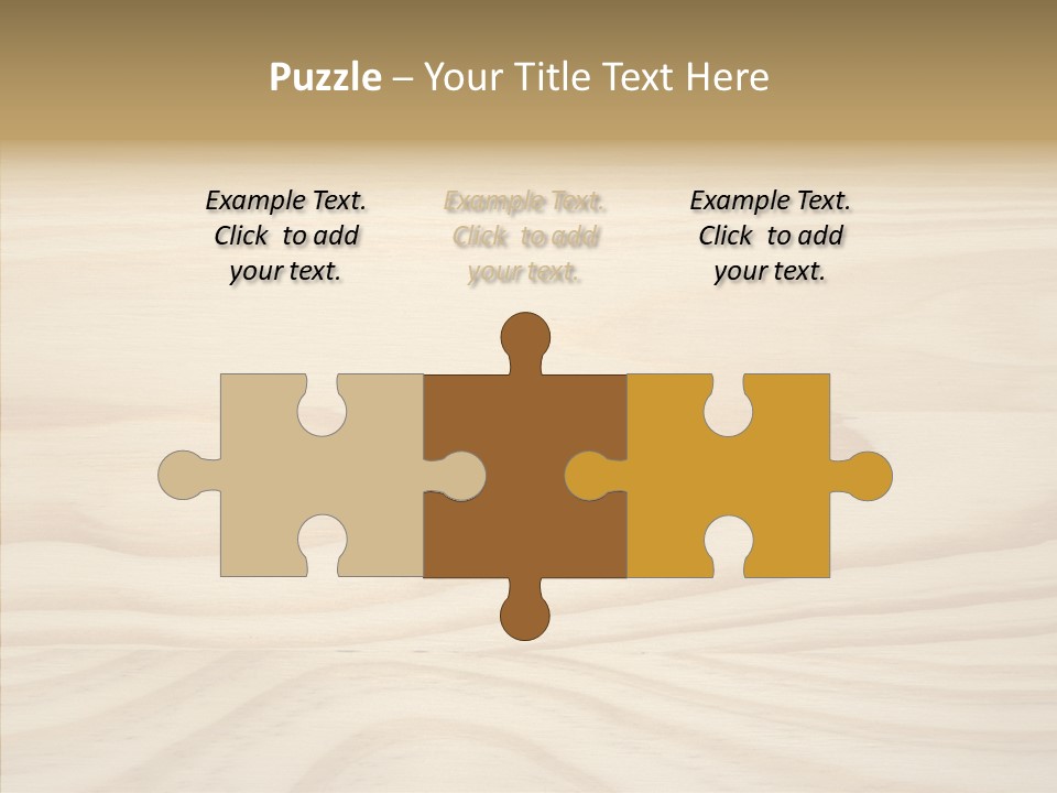 Texture Wooden Grain PowerPoint Template