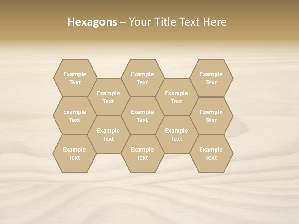 Texture Wooden Grain PowerPoint Template