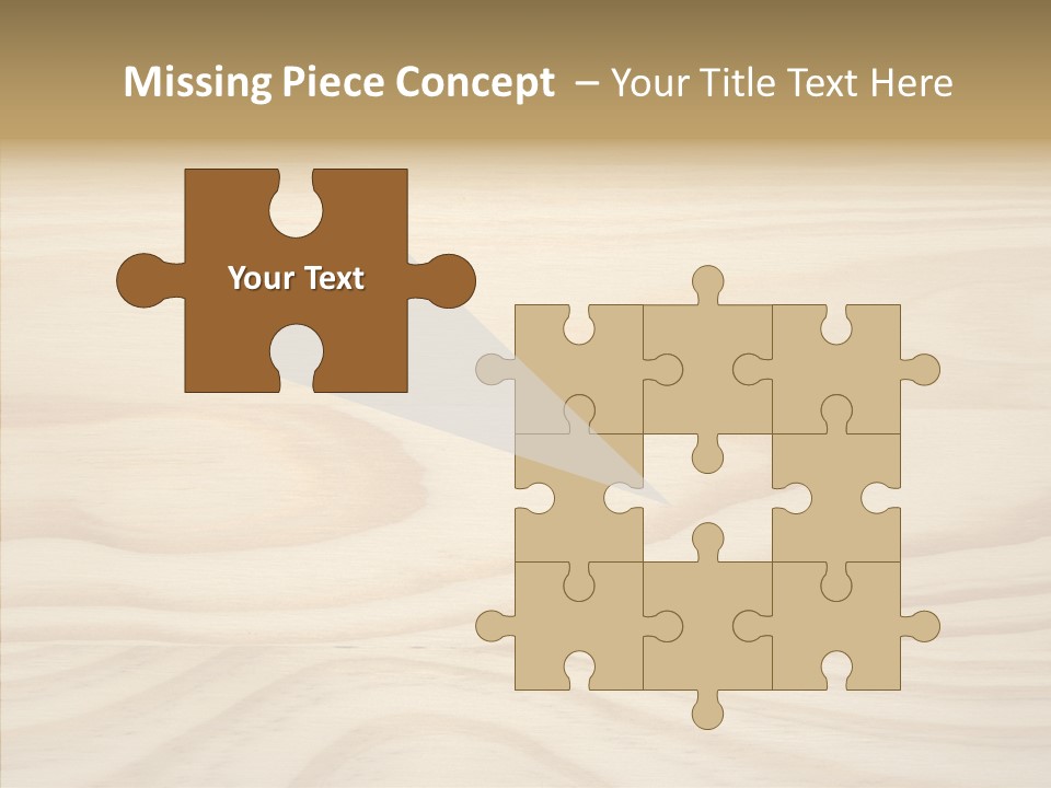 Texture Wooden Grain PowerPoint Template