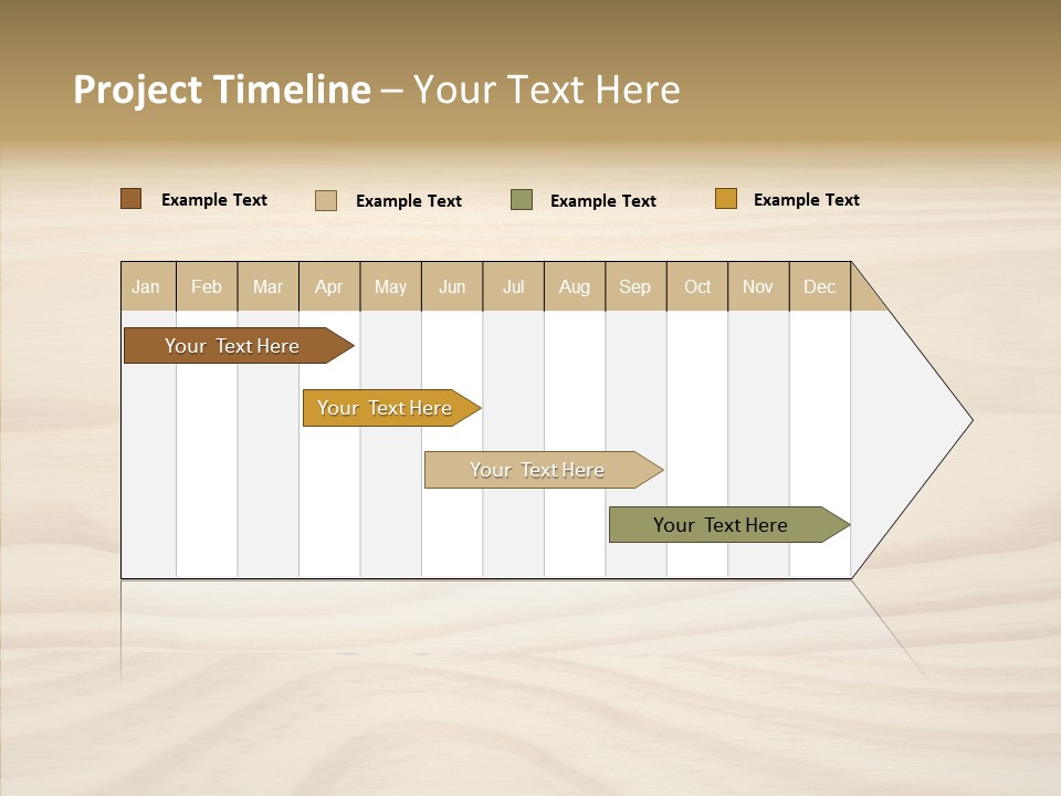 Texture Wooden Grain PowerPoint Template