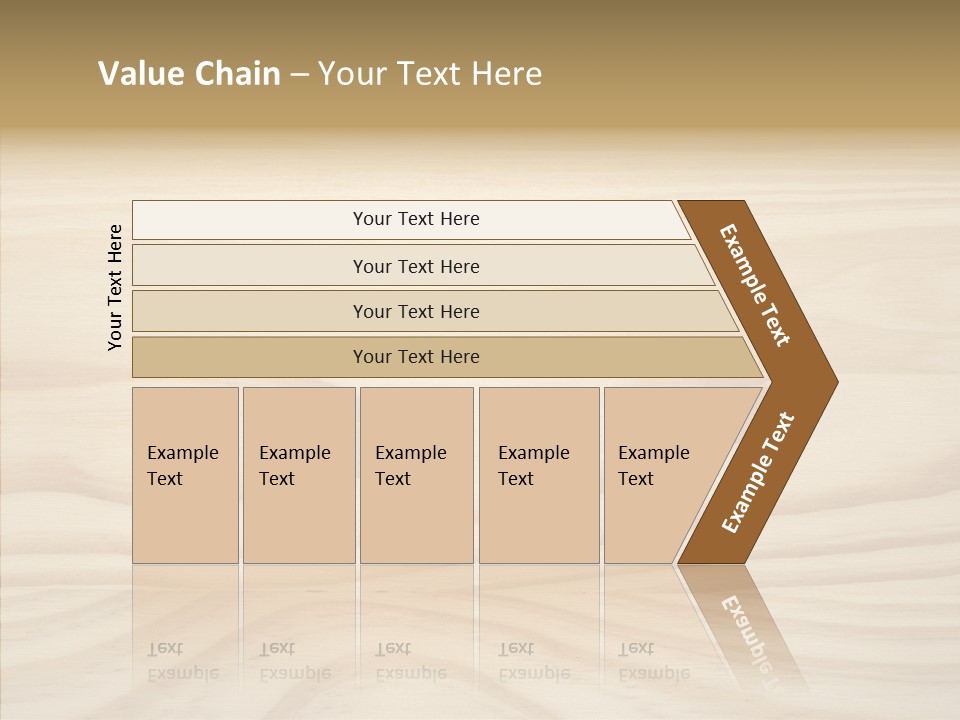 Texture Wooden Grain PowerPoint Template