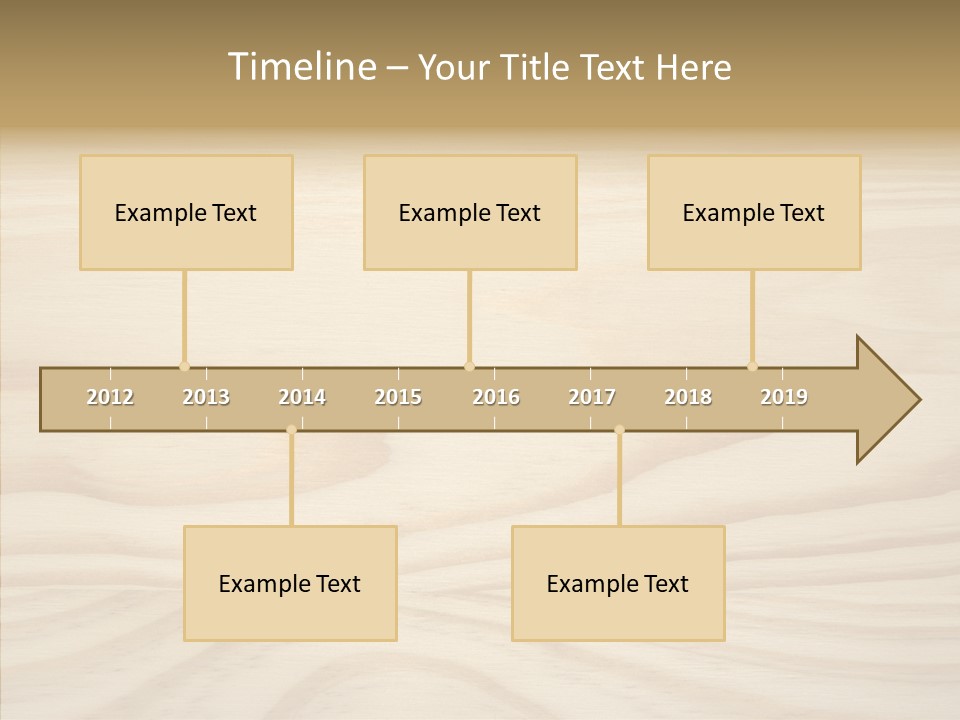 Texture Wooden Grain PowerPoint Template