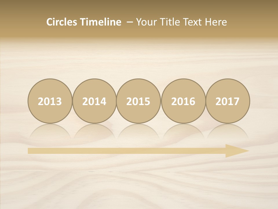 Texture Wooden Grain PowerPoint Template