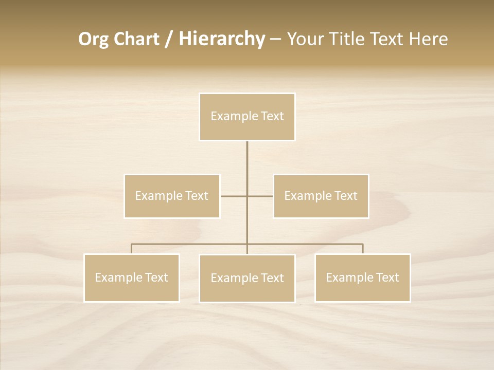 Texture Wooden Grain PowerPoint Template