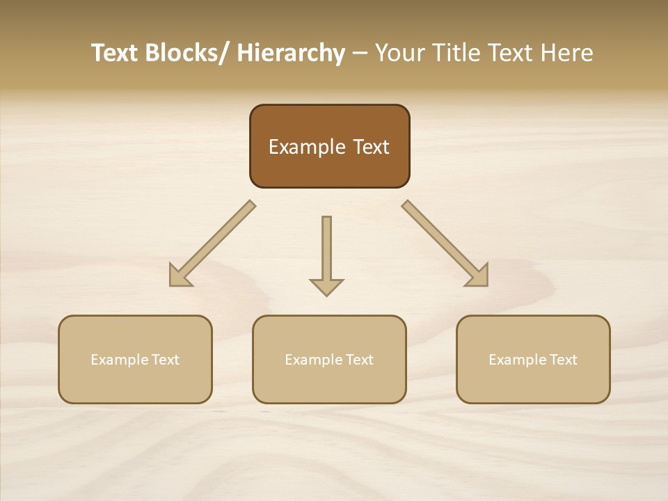 Texture Wooden Grain PowerPoint Template