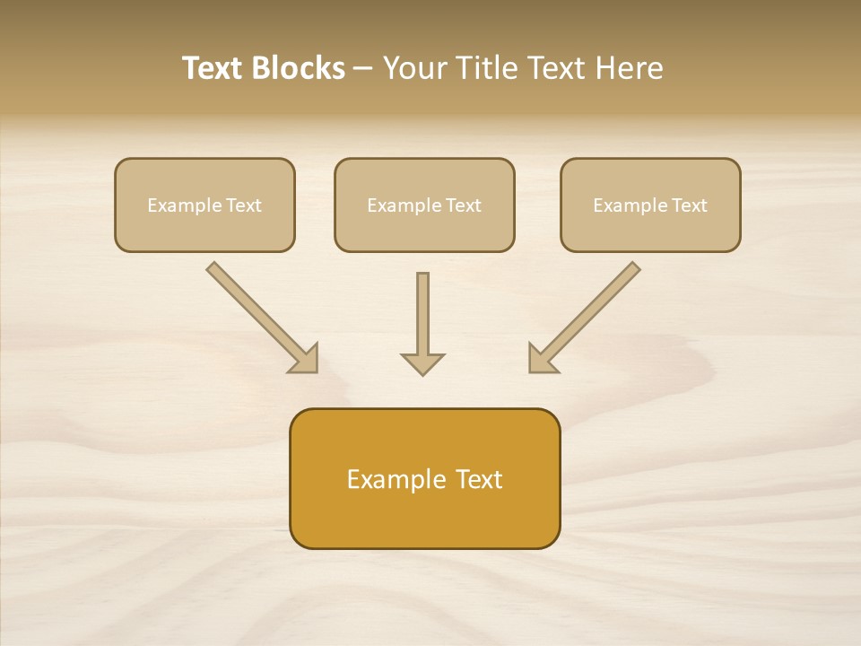 Texture Wooden Grain PowerPoint Template