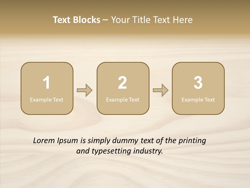 Texture Wooden Grain PowerPoint Template